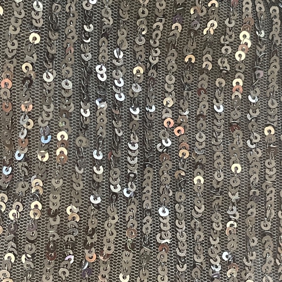 Loft Black Sequin Jogger Pant Sz M NWOT - Picture 7 of 7